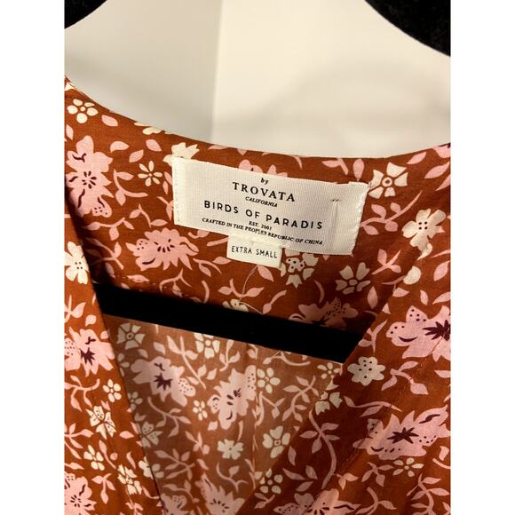 Trovata Birds of Paradis Ainsley Dress size XS - Picture 4 of 6